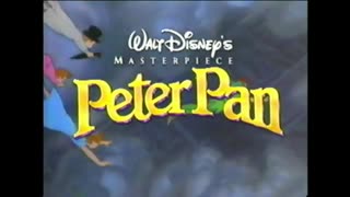 Tecknat Barn Svenska:Peter Pan (1953 Walt Disney Home Video AB) DVDRIPPEN (Engelska) Trailer (4K)